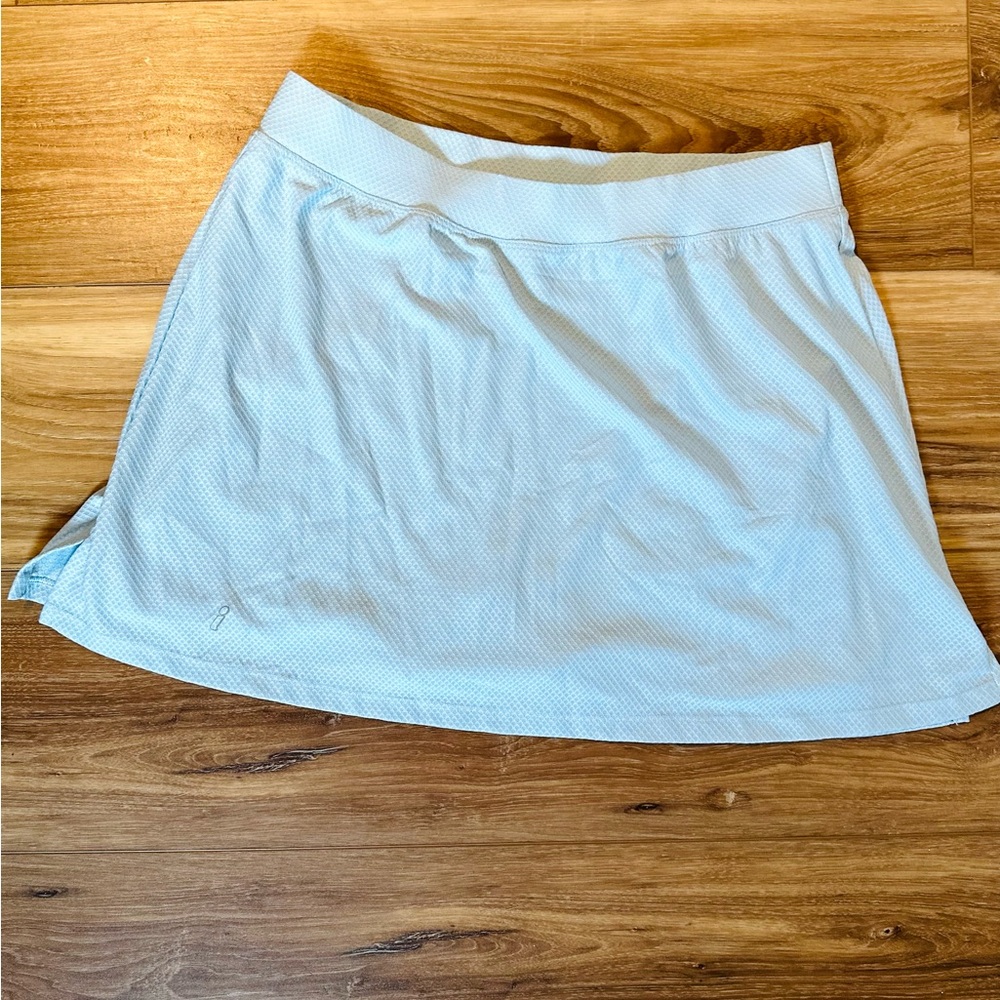 Light Blue Tennis-Style Skirt | Size M
